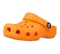 Tongs Enfant - Crocs 123141 - Orange - Fille - Synthétique - Semelle Gomme 20/21