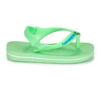Tongs enfant filles Havaianas BABY BRASIL LOGO II Vert 25 / 26