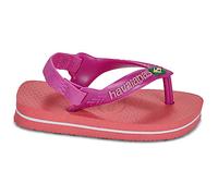 Tongs enfant filles Havaianas BABY BRASIL LOGO Orange 17 / 18