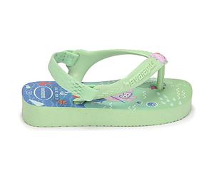 Tongs enfant garcons Havaianas BABY PEPPA PIG Vert 19