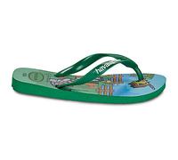 Havaianas – Tongs Enfant Kids Minecraft – Semelle imprimée pixelisée, Antidérapantes – Vert 29/30