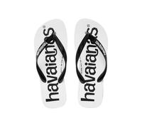 Havaianas Top Logomania, Tongues Mixte, Blanc, 27/28 EU