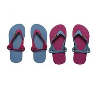 Tongs Enfant - Lot de 2 - Fushia/turquoise - Mousse EVA - Garçon 28/29
