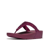 Tongs entredoigts femme FitFlop Lulu Maxi-Crystal Rouge 40
