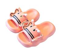 Tongs épaisses pour femme - Pour l'intérieur et l'extérieur - Antidérapantes - Pantoufles cool - Pour fille - 37, Rose, 27 EU