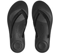 Fitflop Iqushion Ergonomic, Sandales Bout ouvert Femme, Noir (Black 001), 42 EU
