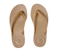 FitFlop Tongs Iqushion Ergonomique Rebound Air Mousse Femme Doré 36 EU