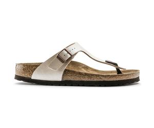 Tongs femme Birkenstock Gizeh Birko-Flor Blanc 37