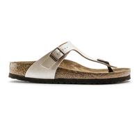Tongs femme Birkenstock Gizeh Birko-Flor Blanc 37 Ãtroit