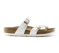 Tongs femme Birkenstock Mayari Birko-Flor Patent Blanc 38