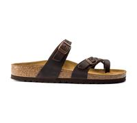 Tongs femme Birkenstock Mayari Oiled Marron 38 Ãtroit