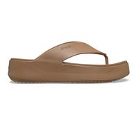 Crocs Tongs femme Getaway Platform Flip Chocolat au lait 39-40