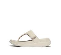 Fitflop F Mode Go Adjustable Flatform Toe Post Sandals Blanc EU 37 Femme