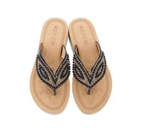 Tongs Femme Havaianas Plage Antidérapantes Plates Confortables - Noir 36