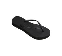 Havaianas Tongs Noir – Motif chevron, semelle antidérapante – Femme 42