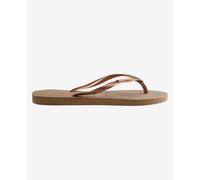 Havaianas Tongs Slim Logo Metallic Femme Rose Taille 37/38