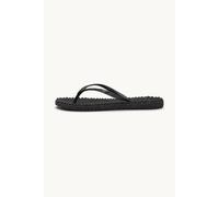 Tongs femme Ilse Jacobsen HornbÃŠk Logo Noir 36