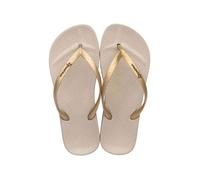 Tongs femme - Ipanema - Anatomica Tan - Couleur Beige/gold - Confortable et anti-dérapante 40