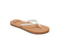Tongs Femme - Roxy - Costas - Blanc - Confortables - Légères - Durables 41