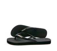 Tongs Femme Superdry Classic Flip Flop - Noir - Bride en caoutchouc - Motif en relief sur la voûte plantaire