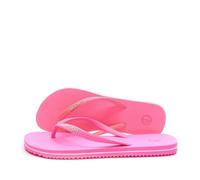 Tongs Femme - SUPERDRY - Classic Flip Flop - Rose Fluo - Bride en caoutchouc - Motif en relief