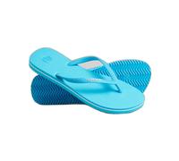 Superdry Tongs classiques vintage – Bleu plage – Taille M