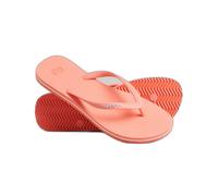 Superdry Tongs classiques vintage pour femme, corail, Medium