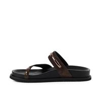 Tamaris Femme mule à semelle intérieure cuir plate brun 39 EU