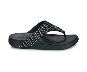 Tongs femmes Crocs GETAWAY GEMS TRIANGLE FLIP Noir 42 / 43