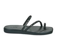Tongs femmes Crocs MIAMI STUDDED TOE LOOP SANDAL Noir 41 / 42