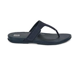 Tongs femmes FitFlop GRACIE ADJUSTABLE CANVAS TOE-POST SANDALS Marine 40
