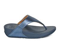 Tongs femmes FitFlop LULU LEATHER TOEPOST Bleu 40