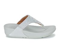 Tongs femmes FitFlop LULU SHIMMER TOE POST Argenté 38