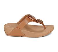 Tongs femmes FitFlop LULU TOE POST SANDALS Marron 40