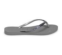 Tongs femmes Havaianas SLIM GLITTER II Gris 33 / 34