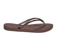 Havaianas Tongs SLIM GLITTER II in Marron 37 / 38