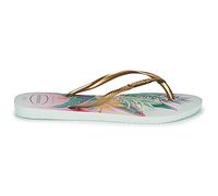 Tongs femmes Havaianas SLIM TROPICAL Blanc 39 / 40