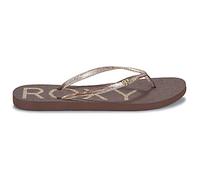Tongs Roxy Viva Sparkle marron terre femme - 39