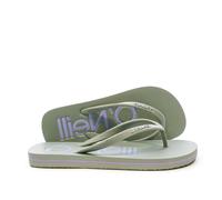 Tongs fille imprimé profile logo kaki 32