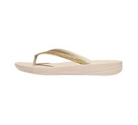 Fitflop Femme Iqushion Sparkle Tongues, Beige Pierre, 43 EU