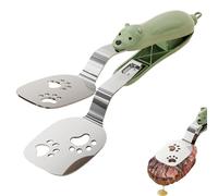 Tongs For Cooking - Acier Inoxydable Cute Bear Kitchen Tong | Multi Purpose Buffet Turner | Handy Food Gripper For Outdoor BBQ Pâtes Toast Canning Frying Dessert Home Restaurant Cooking Use