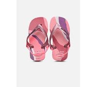 Tongs Havaianas Baby Palette Glow pour Enfant 21 Rose