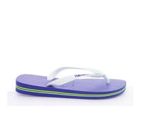 Tongs - Havaianas - Brasil Logo Bleu - Femme - Caoutchouc 37/38