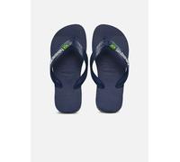 Tongs Havaianas Brasil Logo E pour Enfant 35 - 36 Bleu