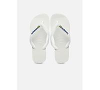 Havaianas Brasil Logo Mixte Flipflop White 43 EU