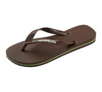 Tongs Havaianas Brasil Logo Marron 45/46