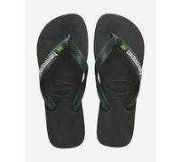 Tongs Havaianas Brasil Logo vert foncé - 35-36