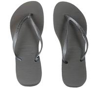 Tongs - Havaianas - H Slim - Noir - Semelle antidérapante - Logo en relief 35/36