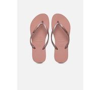 Tongs Havaianas Hav. Slim Logo Metallic W pour 35 - 36 Rose