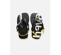 Tongs Havaianas Kids Baby Logomania pour 20 Jaune
